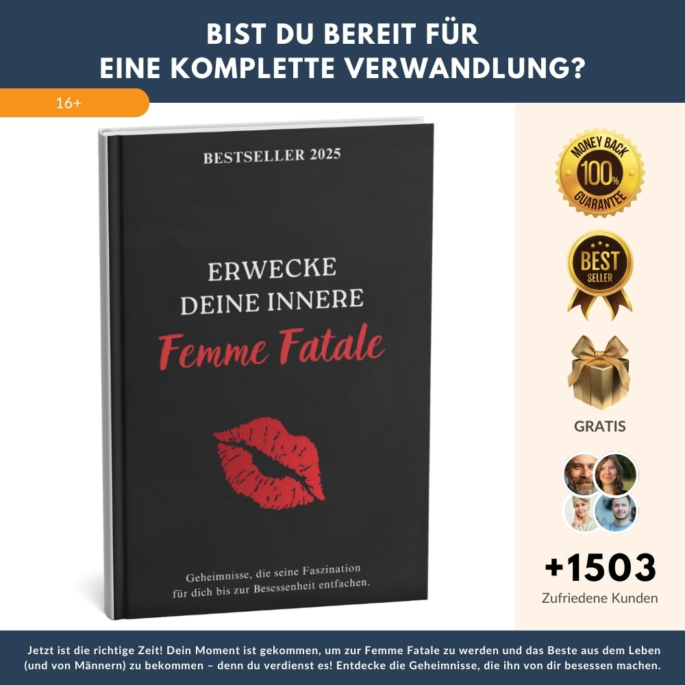 Revolutionäres Buch – Erwecke deine innere Femme Fatale