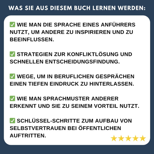 Sprich wie ein Leader, denke wie ein Genie: Kommuniziere klüger, schneller und effektiver + BONI