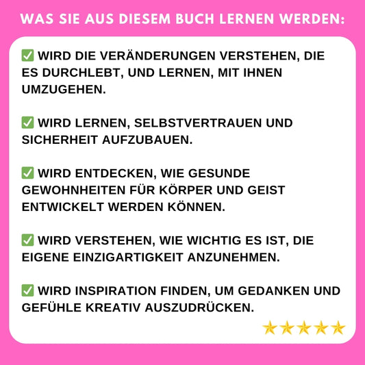 Der meistverkaufte Ratgeber für unbeschwertes Aufwachsen: Alles, was ein Mädchen im Alter von 8 bis 12 Jahren wissen sollte + BONUS