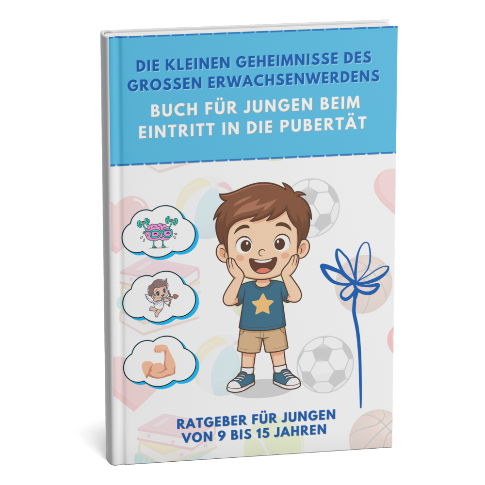 Jungen-PUBERTÄT ohne Peinlichkeit! Der Ratgeber, der alle Fragen beantwortet, die ein Junge sich nicht traut zu stellen + BONUS